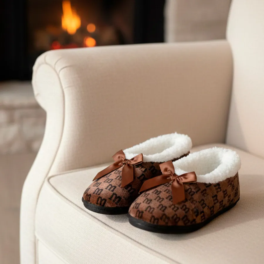 PANTUFLAS-01 KIT DE 4 PARES DE PANTUFLAS 6818